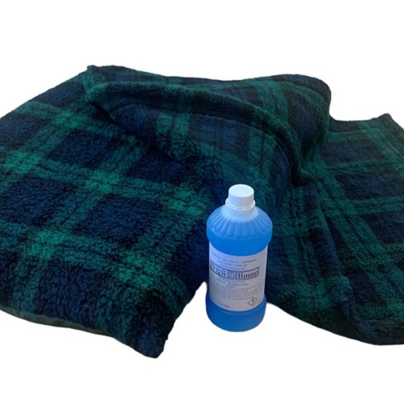 PUPPY BED SET - 10 Colour Choices - Dog Bed Cushion with Matching Blanket, optional Pet Bedding Detergent - Cream Paws with Detergent image 19