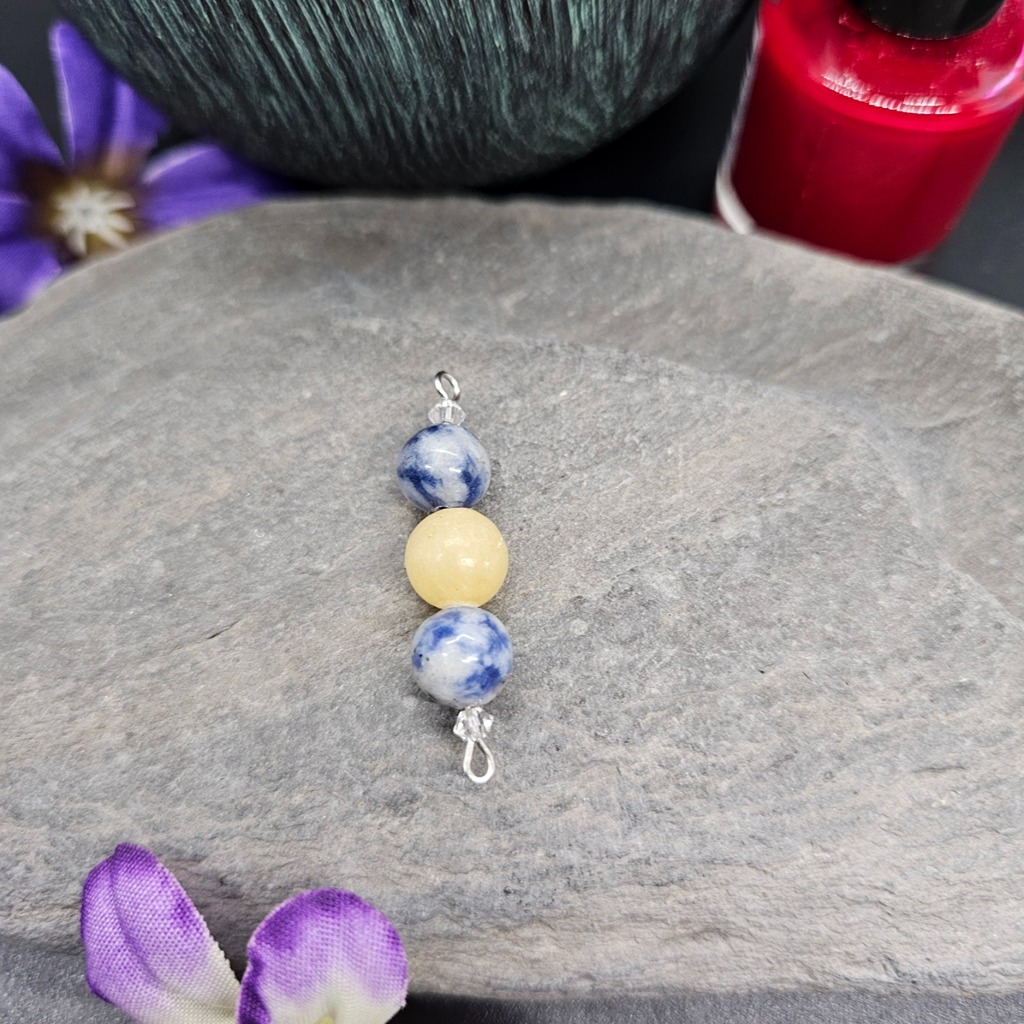 Unloved Gemstone Pendants Looking For Homes  - Option 1 - Quartz & Turqouise image 10