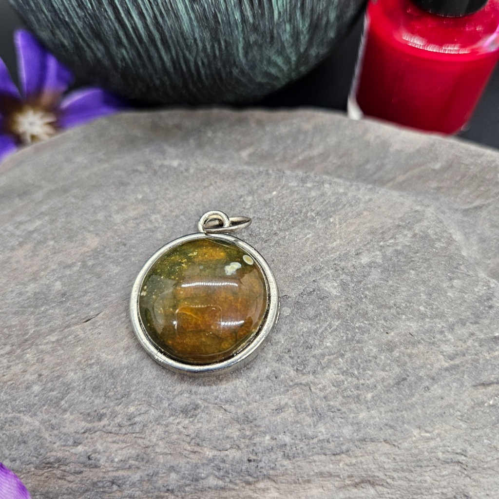 Unloved Gemstone Pendants Looking For Homes  - Option 1 - Quartz & Turqouise image 9