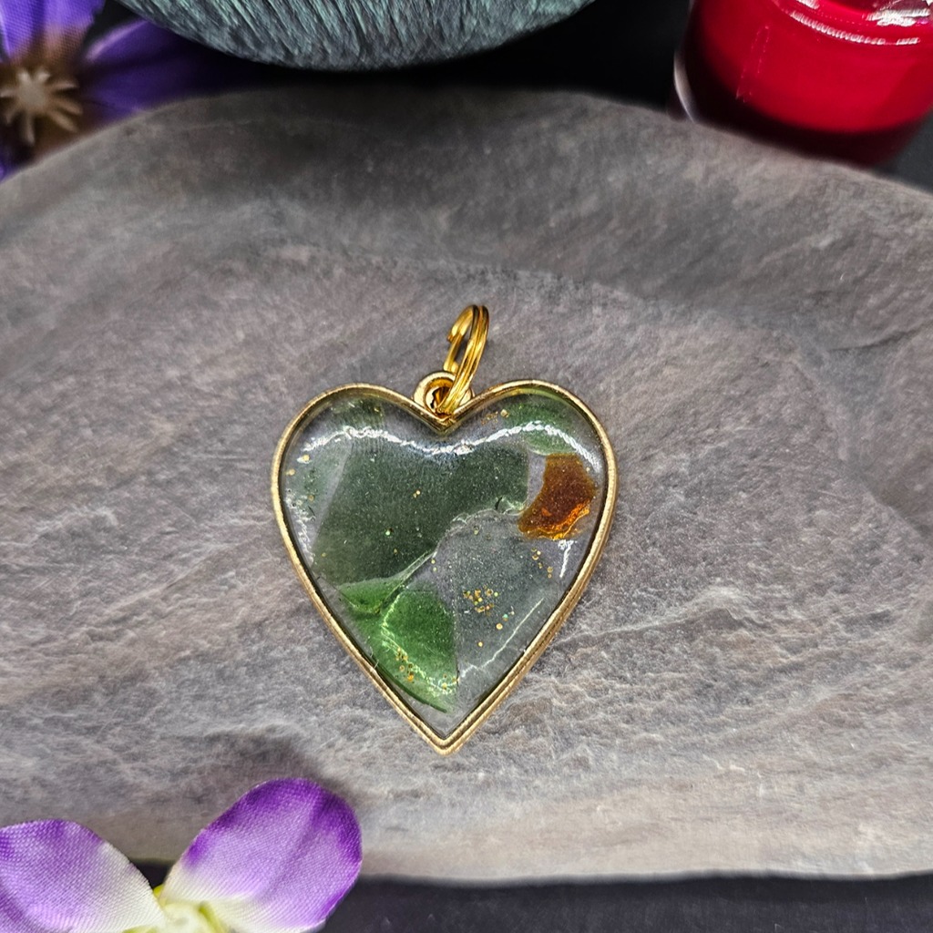 Unloved Sea Glass Pendants Looking For Homes - Option 1 - Dolphin image 10