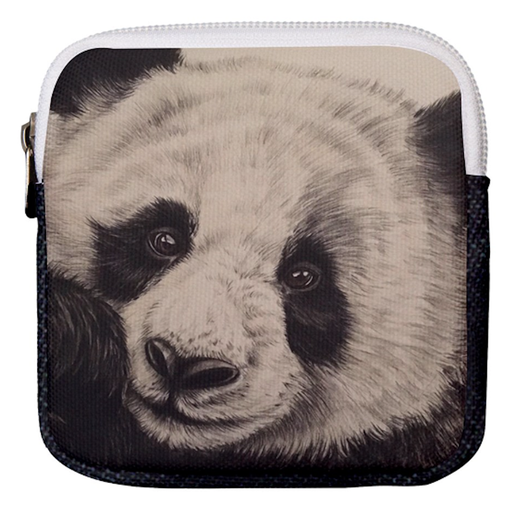 GIANT PANDA COIN PURSE, SMALL CHANGE BAG - P1 CP image 6