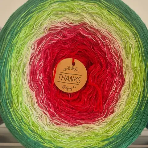 Rainbow Ombre Yarn - 1 image 2