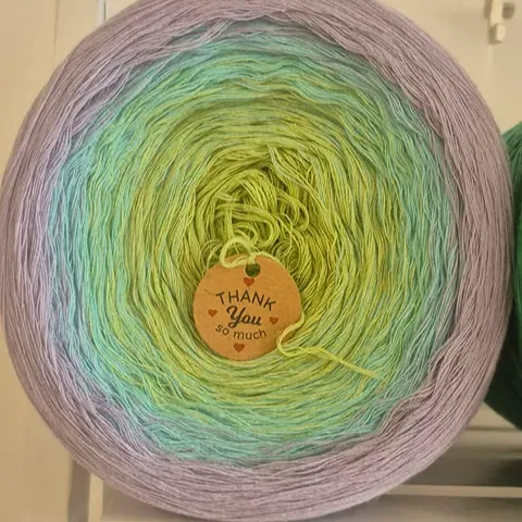 Rainbow Ombre Yarn - 1 image 1