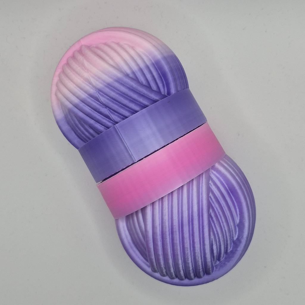 Stitch Marker / needle Holder - Purple blue blend image 17
