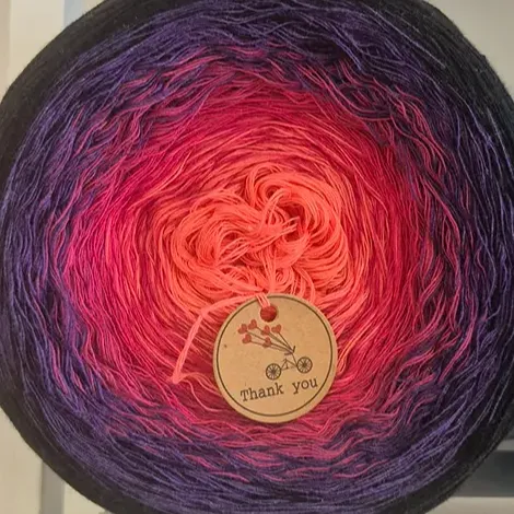 Rainbow Ombre Yarn - 1 image 4