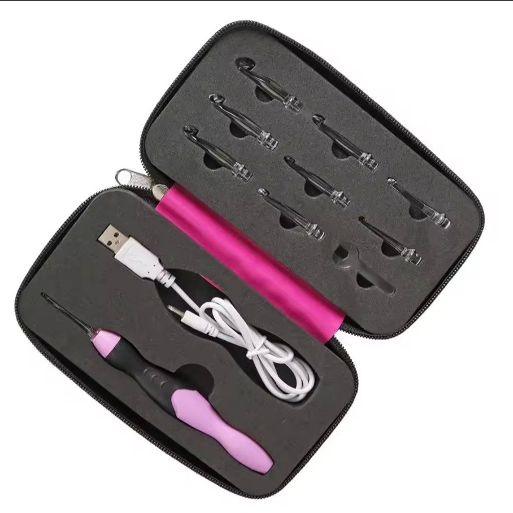 Light up Crochet Hooks - Red image 3