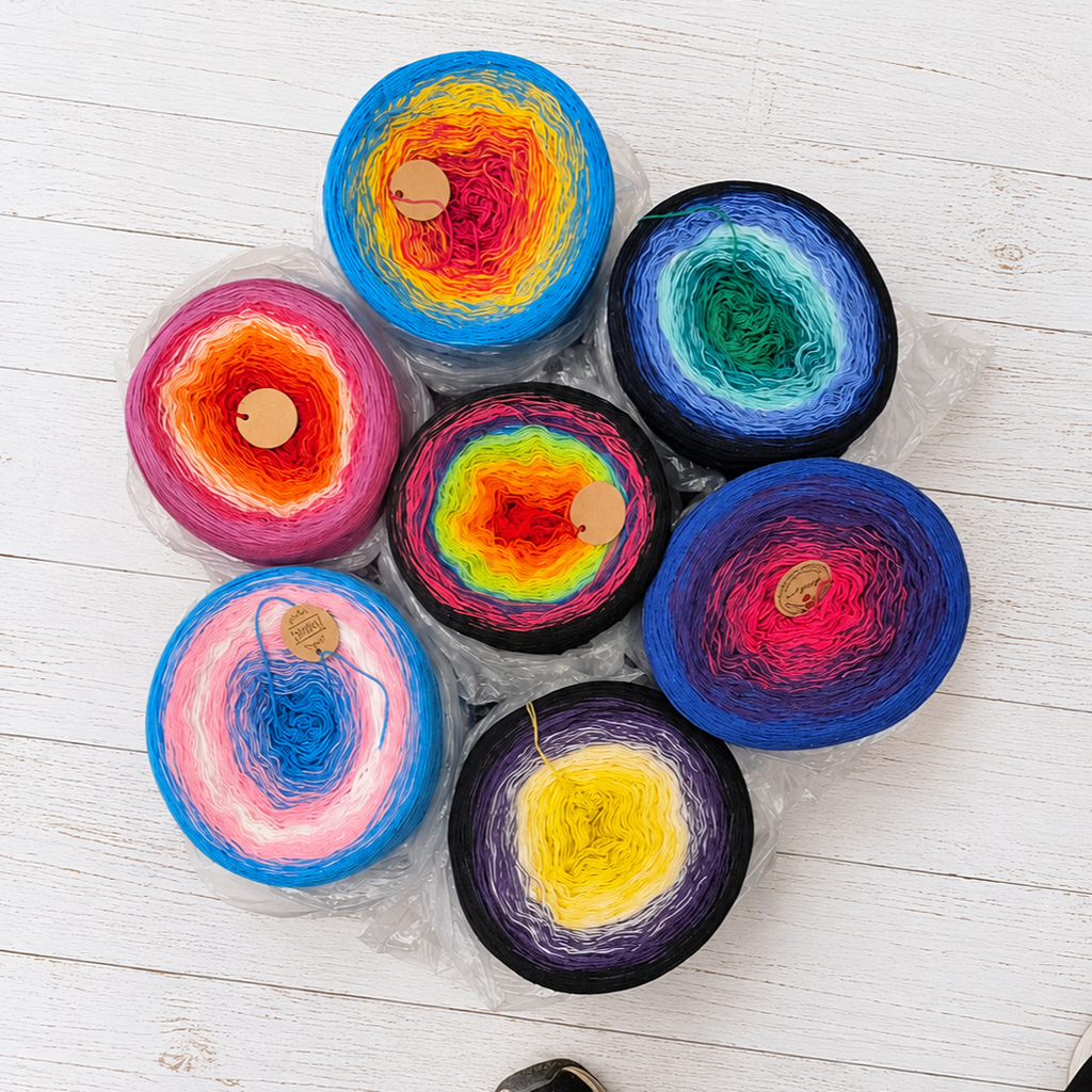 Rainbow Ombre Yarn - 1. Hope image 9