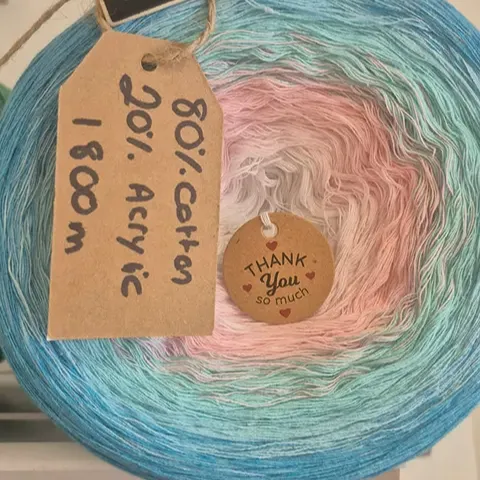 Rainbow Ombre Yarn - 1 image 3