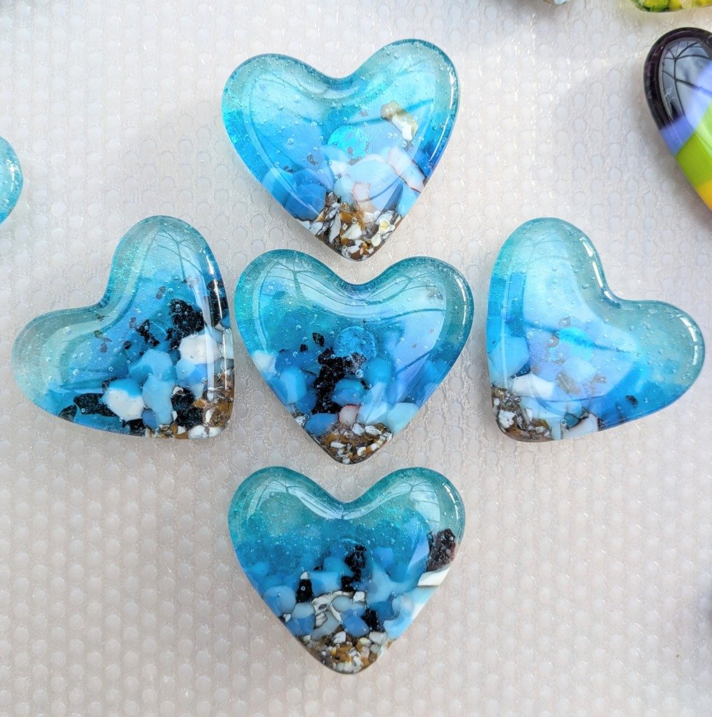Seascape pocket heart or Fridge Magnet - Pocket Heart  image 3