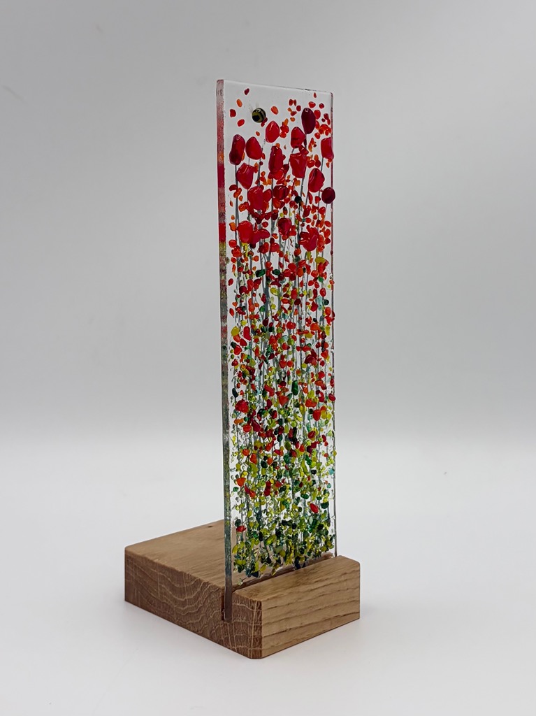 Meadow free standing slim panels - Purple & Pink image 2