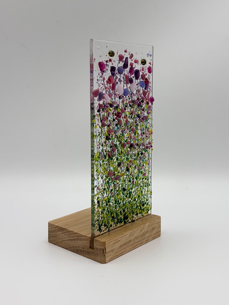 Meadow free standing panels - Purple & Pink image 1