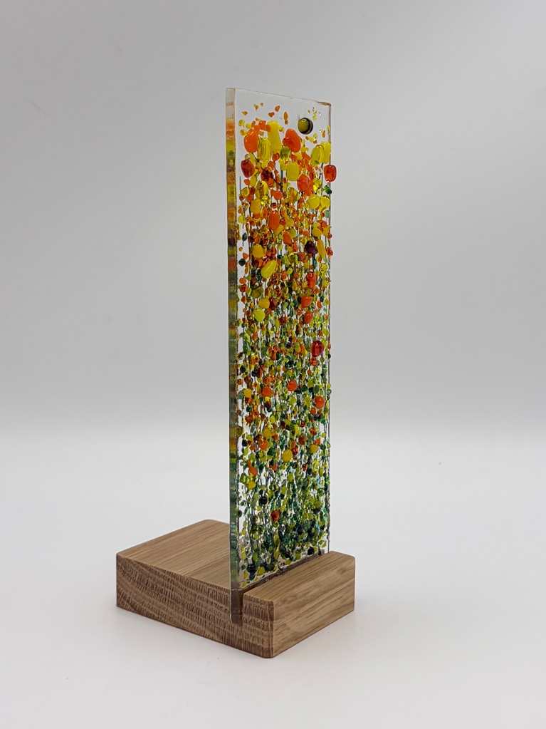 Meadow free standing slim panels - Purple & Pink image 3