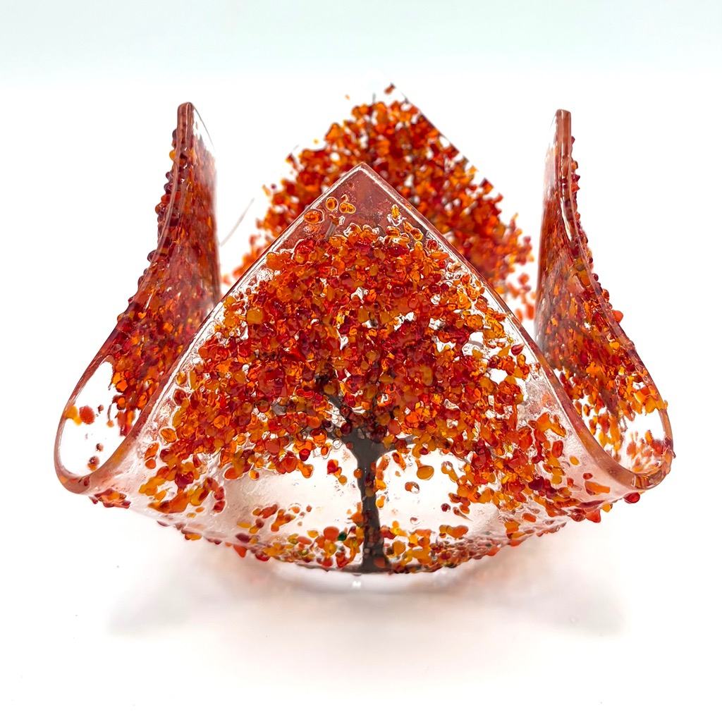 Four Seasons Trees Handkerchief Vase/Candle shade image 8