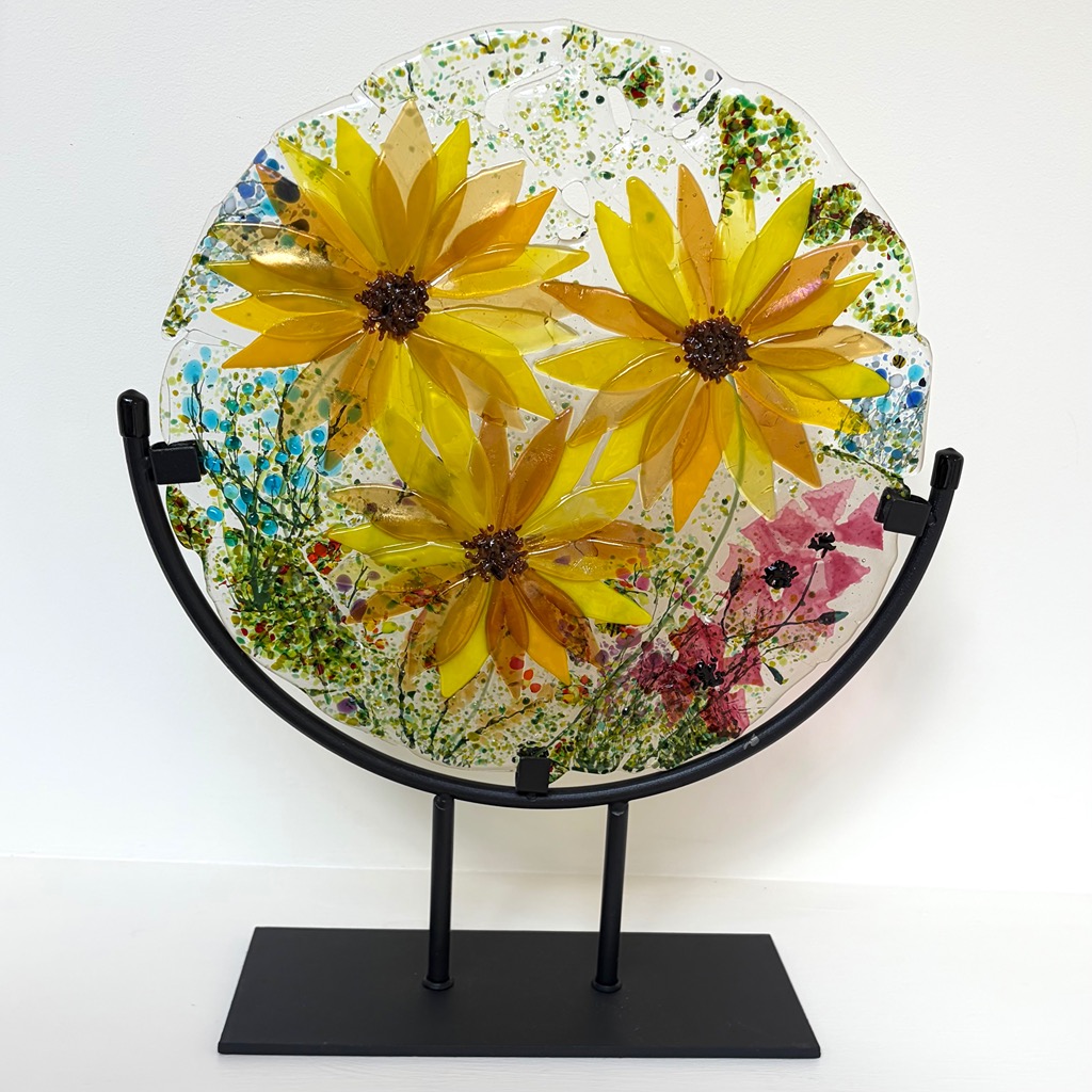 Daisy Panel in a choice of steel stand.   - Tall Garden Stand image 7