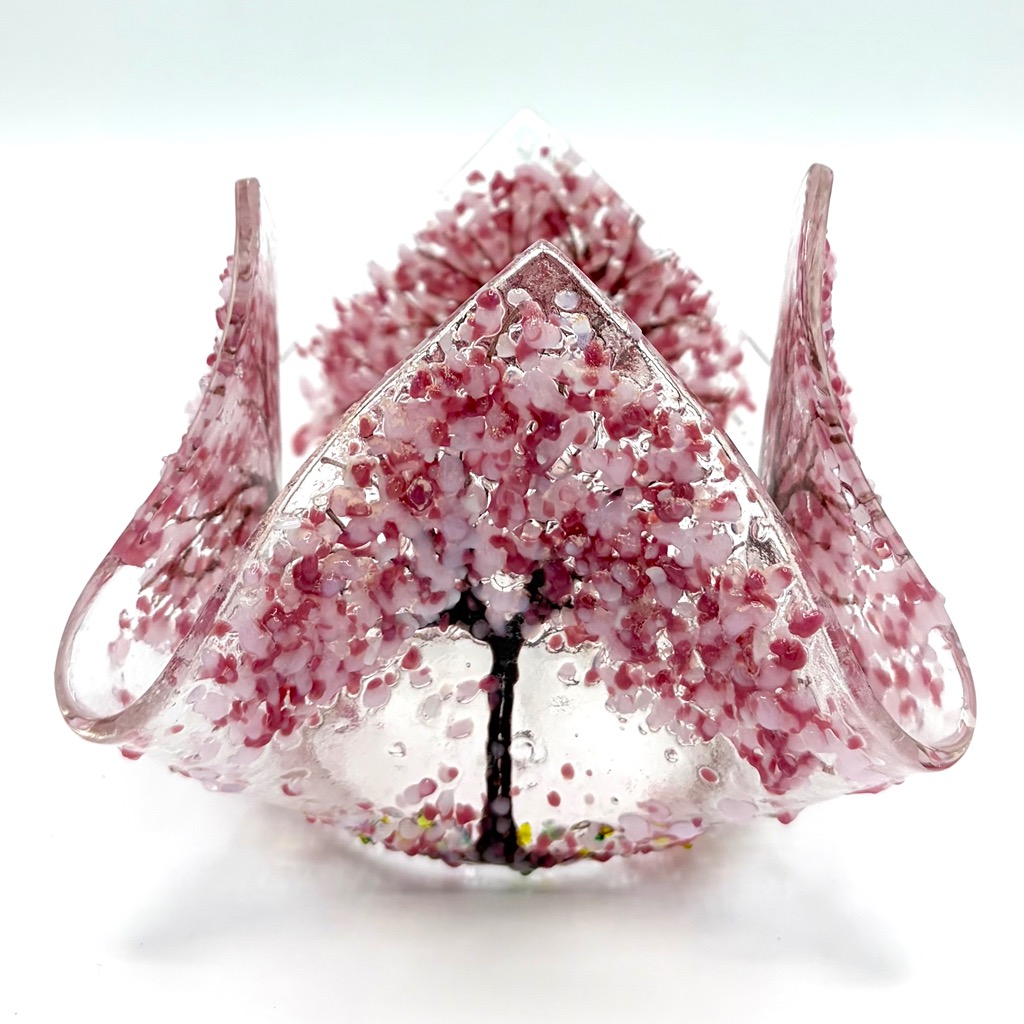 Four Seasons Trees Handkerchief Vase/Candle shade image 6