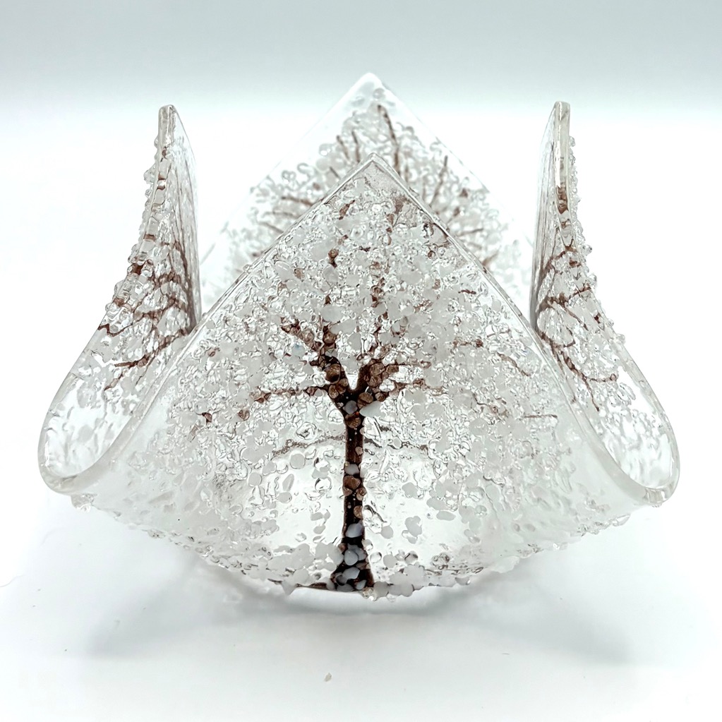 Four Seasons Trees Handkerchief Vase/Candle shade image 9