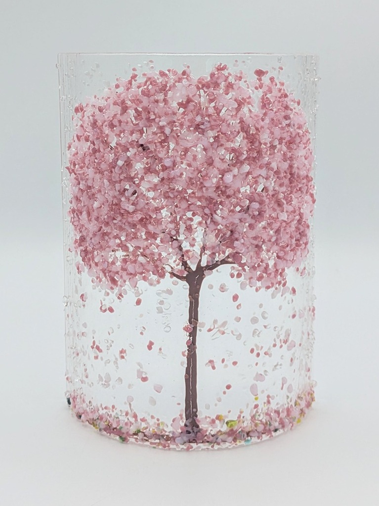 Seasons Trees curved panels - Cherry blossom tree  image 5