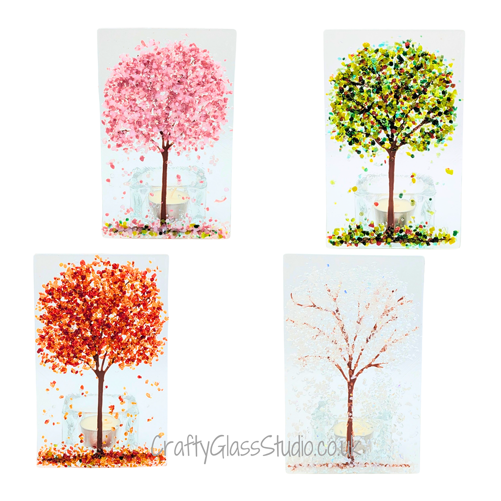 Four Seasons Trees Candle Shade image 10