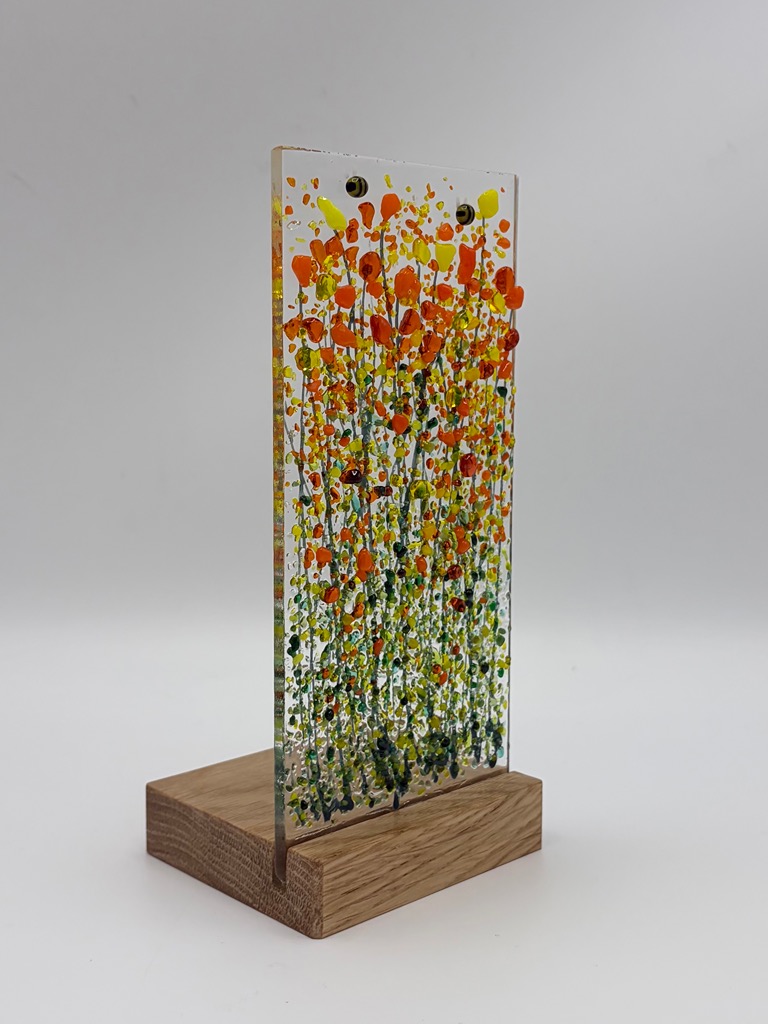 Meadow free standing panels - Purple & Pink image 3