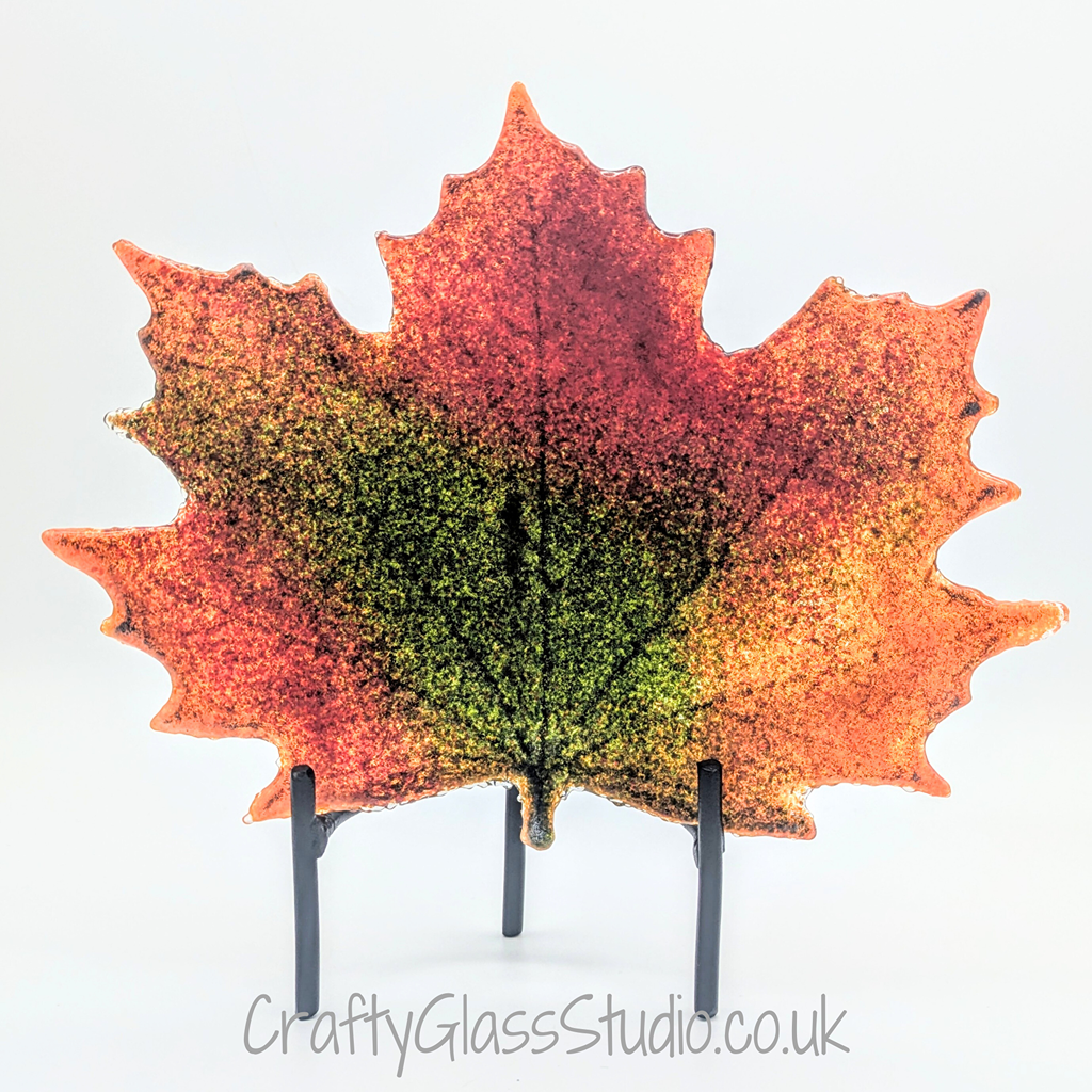 Maple Leaf Dish - Maple Leaf Bowl with Stand image 3