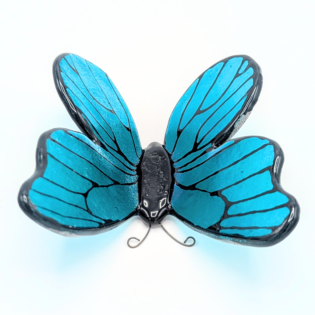 Butterflies - Iridescent Blue Butterfly  image 4